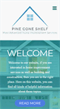 Mobile Screenshot of pineconeshelf.com